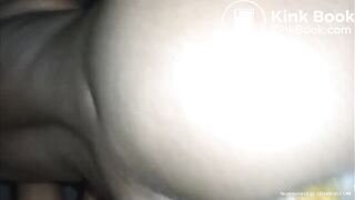 My African girl serves me breakfast