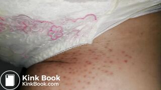 Ready to play that two lovey panty.white red strawberry panty was under