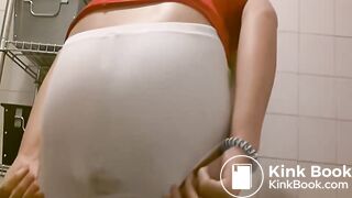 Remastered Blonde panty poop