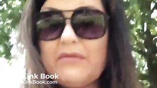 BBW shits diaper in Public and eats the Shit