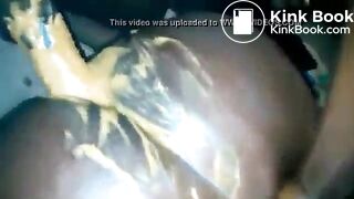 Scat anal with a black bbw