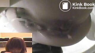 Japanese girl pooping40