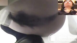 Japanese girl pooping40