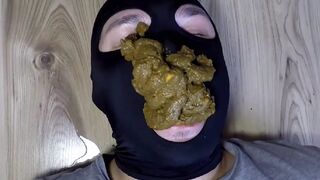 2:13 minutes scat femdom video.