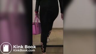 Young blonde german girl farts and has a good shit!