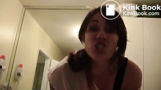 Girl pooping toilet - video 7