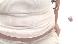 BBW scat eating