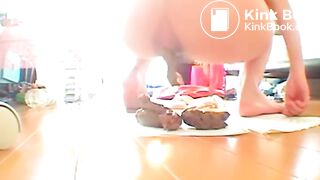 Japanese Girl Huge Shit On Napkin