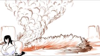 leshawk animation scat warning