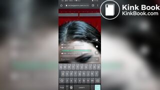 Cam slut eating her shit