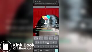 Cam slut eating her shit