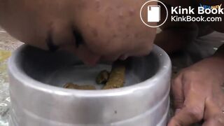 Caca servi en gamelle