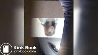 Asian girl poops in squat toilet 64