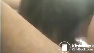 Big ass licking shitting and cleaning