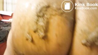 Rubbing my friend's shit on her ass