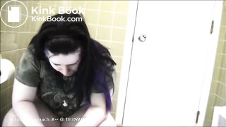 Beauty on toilet - video 2
