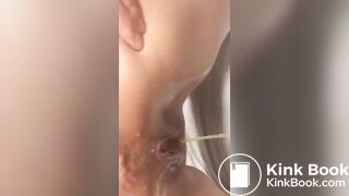 She loves her shit on his dick