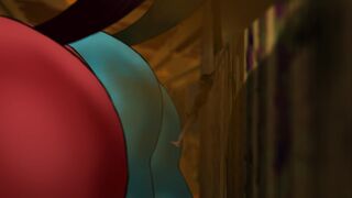 Horse furry fart animation loop