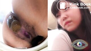 ... ぴーぴんぐカフェトイレ おまる座りでウンチする女たち