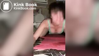 [M] TEEN EATS SHIT OFF FLOOR