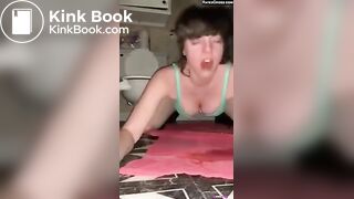 [M] TEEN EATS SHIT OFF FLOOR