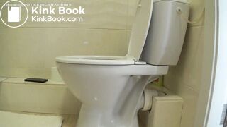 Sexy teen toilet pooping - video 132