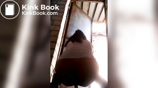 Indian Girl Shitting and Peeing