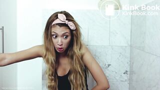 Two sexy teens toilet diarrhea farting scene