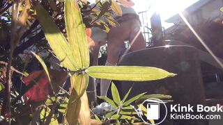 japanese pooping outdoor - video 5