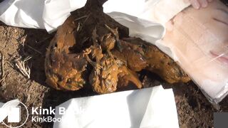 japanese pooping outdoor - video 5