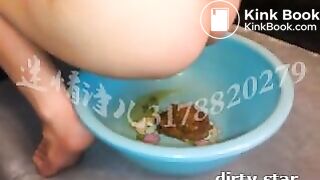 chinese scat slave shit and eat