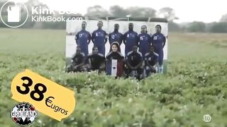 woman shit in the middle of the road