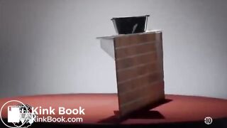 woman shit in the middle of the road