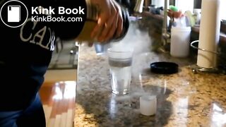 sexy girl pooping in the forest