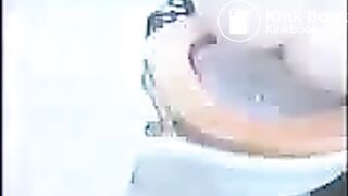 Simone goes big in the toilet