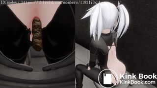 Eliminator pooping scat 3d