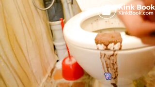 Diarrhea toilet and taste