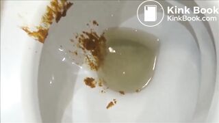 beautiful girl poops diarrhea