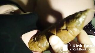 scat eating - video 25