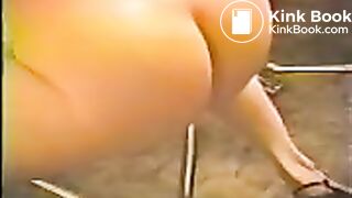 Vintage Reading a Magazine