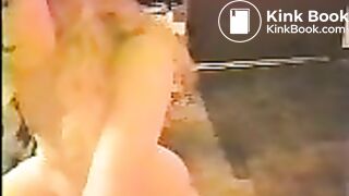 Vintage Reading a Magazine