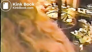 Vintage Reading a Magazine