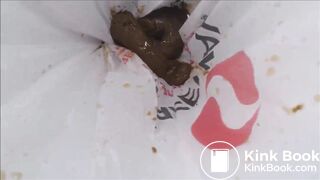 Desperate Poop In The Trash