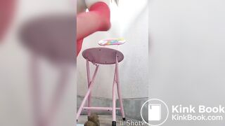 Asian Hottie Poops Perfectly