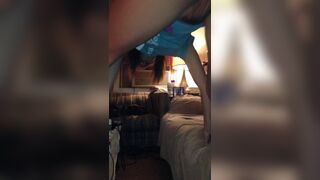 beautiful girl pooping for you