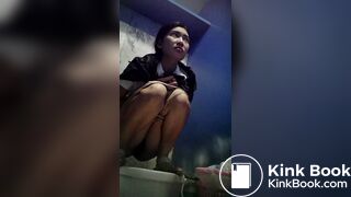 Kalaland student girl quick pooping in 1 minute 55 seconds
