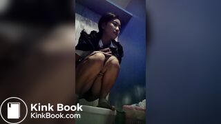 Kalaland student girl quick pooping in 1 minute 55 seconds