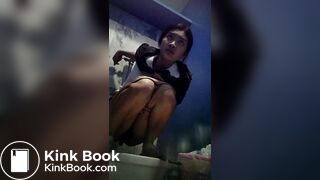 Kalaland student girl quick pooping in 1 minute 55 seconds