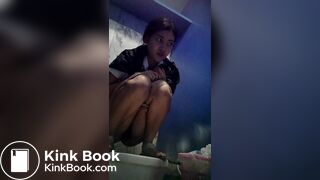 Kalaland student girl quick pooping in 1 minute 55 seconds