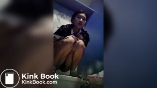 Kalaland student girl quick pooping in 1 minute 55 seconds